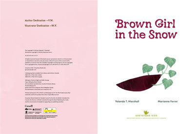 Brown Girl in the Snow
